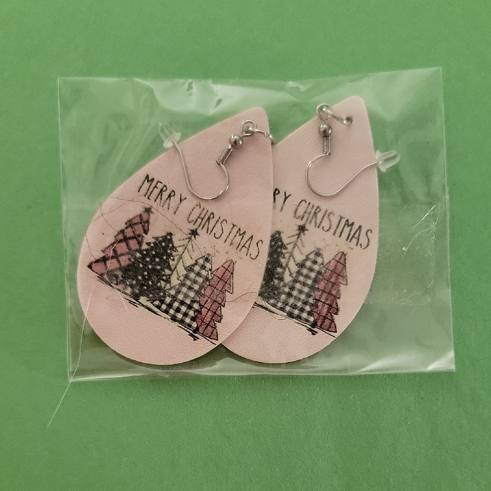 SHEIN Earrings Pink